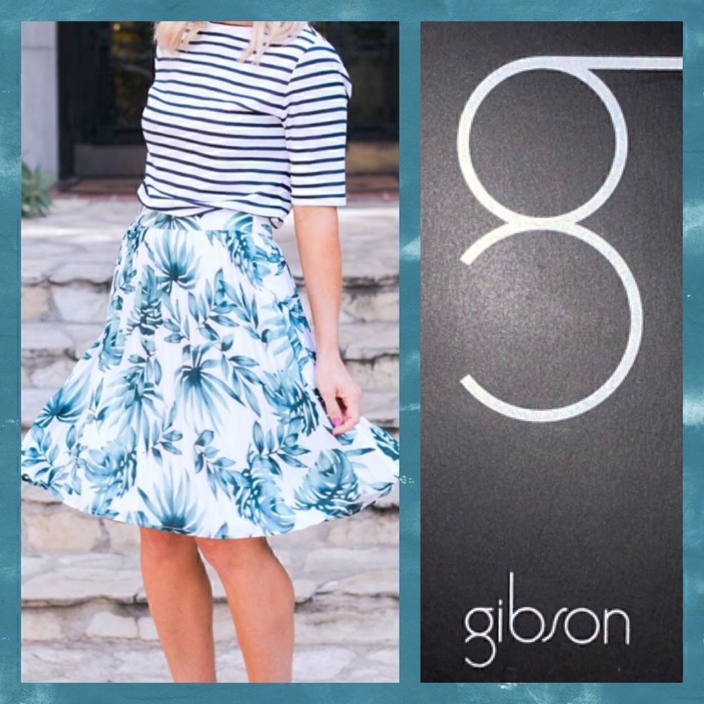NWT MSRP $64 Gibson x International Women's Day Thamarr skirt Women's Size Large